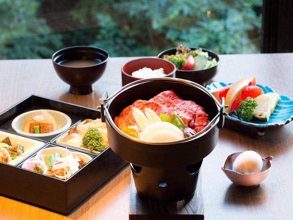 מלון Aizu Higashiyama Onsen Tsuki No Akari מראה חיצוני תמונה